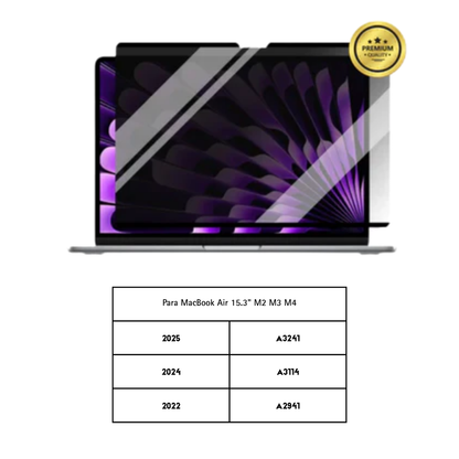Protector de Pantalla de Privacidad Magnético Desmontable M1 M2 M3 Para Macbook Pro Air 13 13.6 14 15.3 16.2 pulgadas Filtro Anti-Espía/Miradas Indiscretas para Portátil